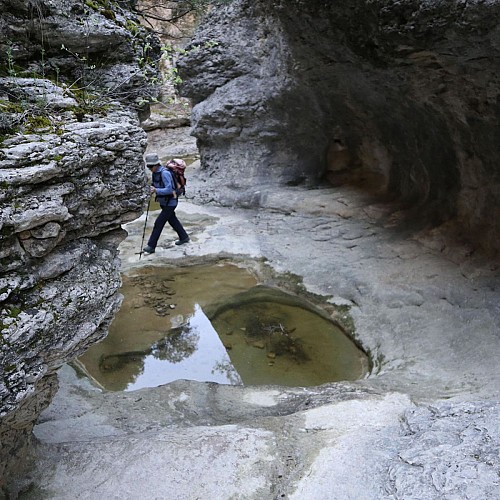 Au fond des gorges du Véroncle