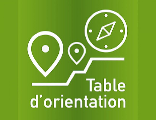 Boucle de la table d'orientation virtuelle Col des Echarmeaux - Roche d'Ajoux