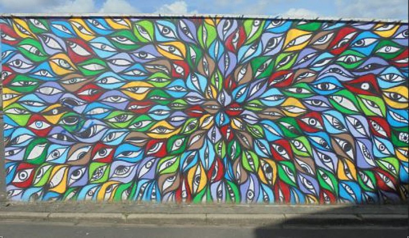 赛克兰，街头艺术与涂鸦