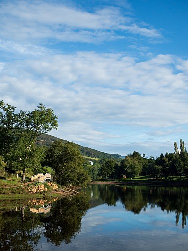 Le plan d'eau de Saint-Clément