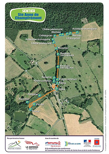 CHAMPFREMONT / Rando'Clim - Sentier Ste Anne de Champfrémont