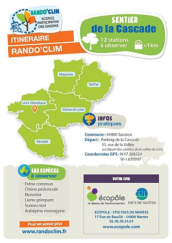 SAUTRON / Rando'Clim - Sentier de la Cascade