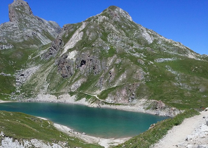 Les trois lacs - Wandelroute