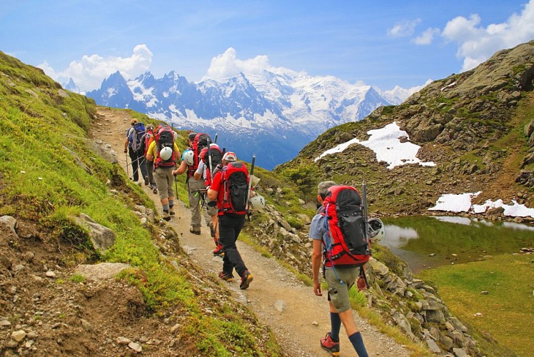 4 day tour of the Aiguilles Rouges