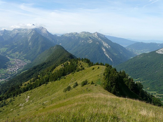 Wandelroute - Montagne du Lachat