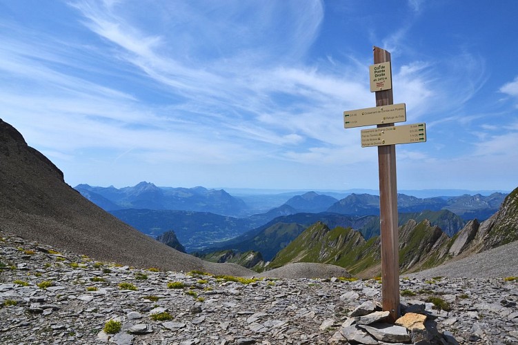 Itinerario: Tour dei Dents Blanches GR®P mini escursione di 4 giorni