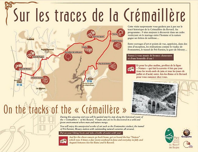 The Crémaillère Trail