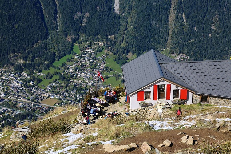 Chamonix-Plan de l'Aiguille hiking trail