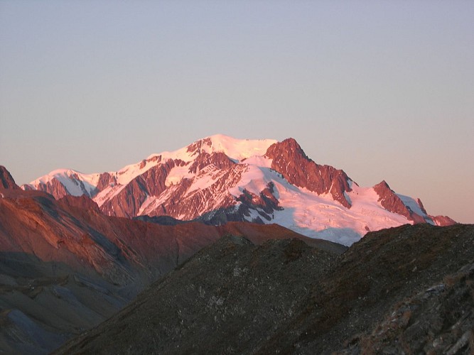 Tête Nord des Fours en Refuge du Col de la Croix du Bonhomme