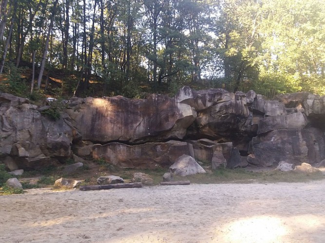 Carrière de grès de la Troche