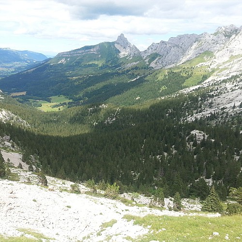 Le vallon de la Fauge