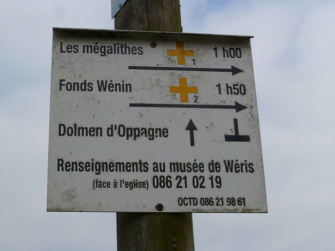 Les Mégalithes (Commune DURBUY)