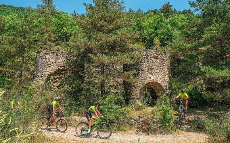 Les fours à calamines dans le ravin des Valettes