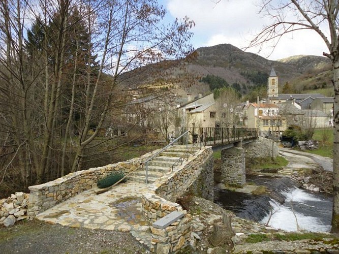 Passerelle du départ
