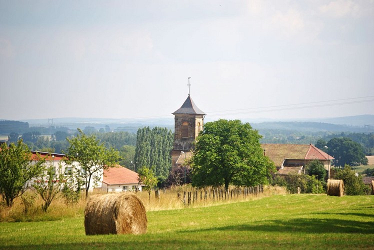 Vue sur Fontenay - Tourisme Rando Vosges Bruyères