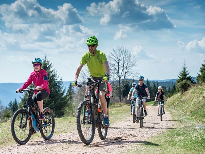 Mountainbike tour nr 1 les balcons de la bresse