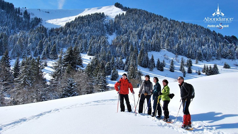 Randonnée raquettes "Fremoux" Abondance