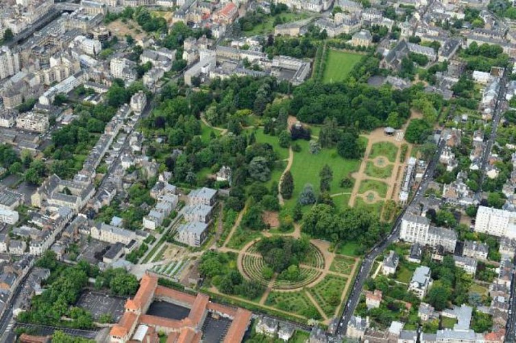 Parcours du centre de loisirs de la Prévalaye au parc du Thaor