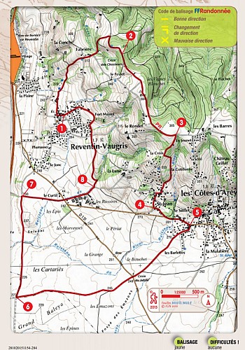 Wanderung: zwischen Ebenen und Hügeln, die Kapelle Saint-Mamert