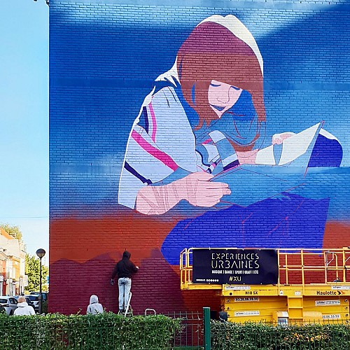 Street art - fietsroute - Roubaix