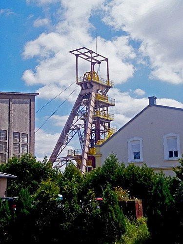 Le chevalement d'Aumetz