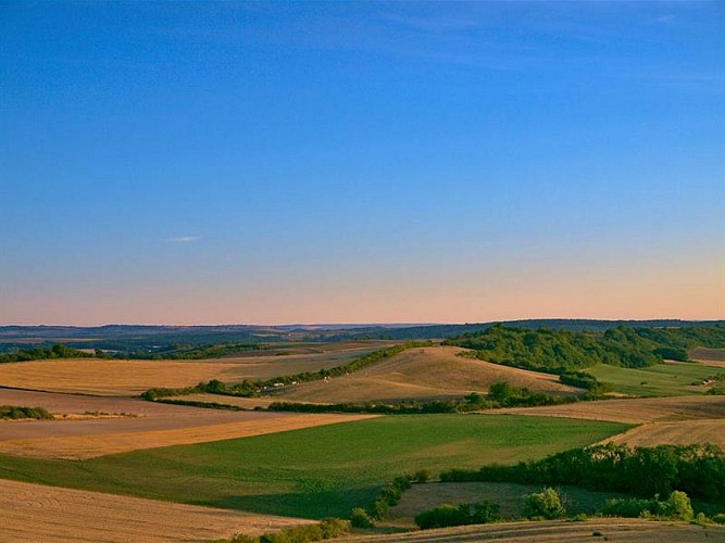 Panorama depuis le Mont Saint-Pierre, Villers-Stoncourt