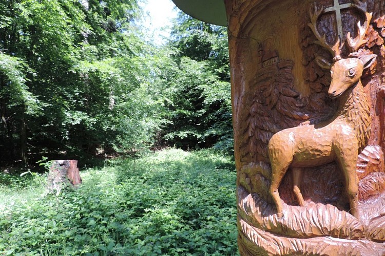 Rundgang der sieben Skulpturen