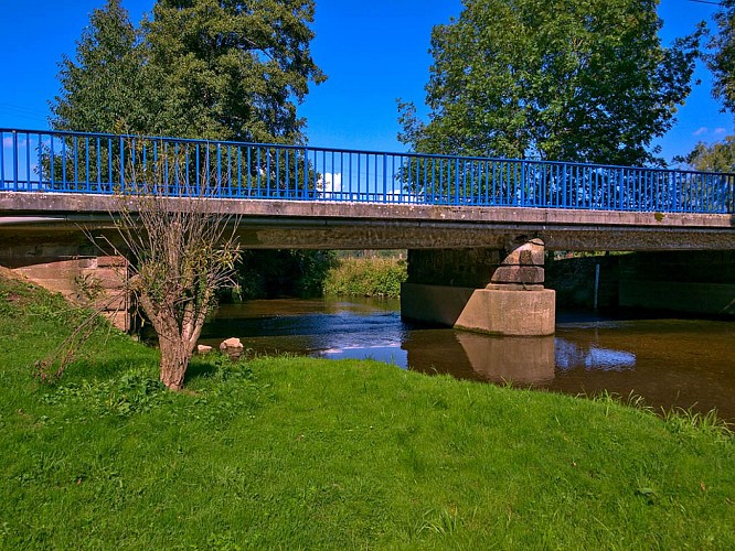 Pont sur la Sarre, Hermelange