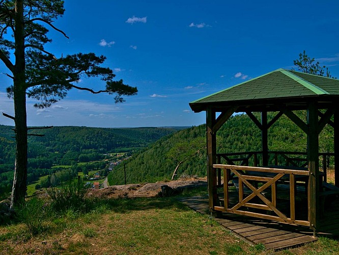 Kiosque du rocher du diable, Abreschviller