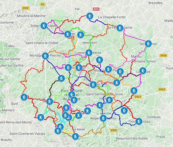 Toutes les raversées Percheronnes