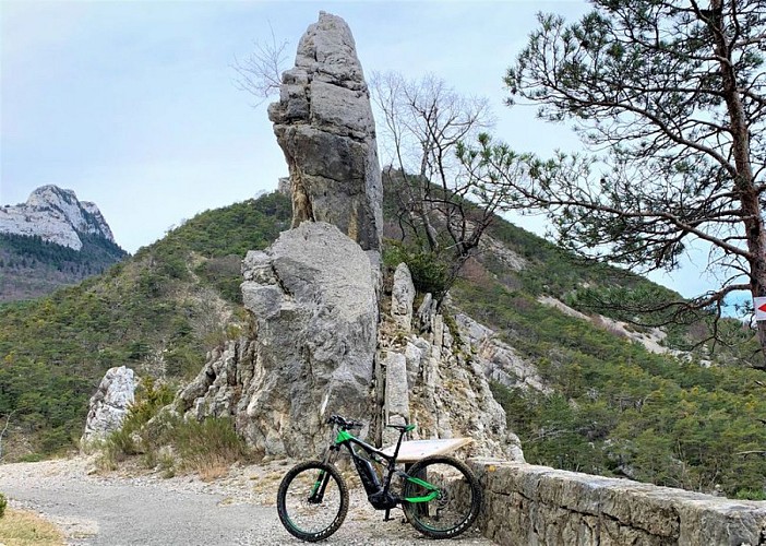 Mountain bike trail "Les ruines de Maraysse"