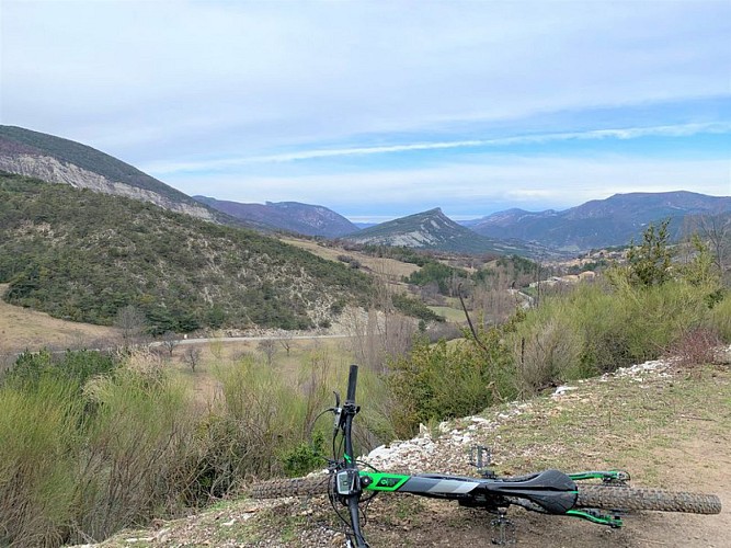 Percorso mountain bike "Les ruines de Maraysse"