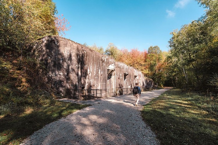 Bloc de combat de l'ouvrage de la Ligne Maginot du Simserhof