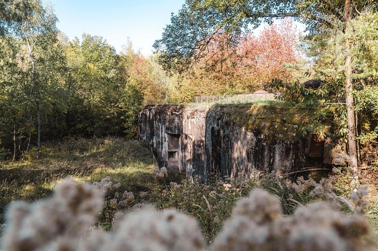 Bloc de combat de l'ouvrage de la Ligne Maginot du Simserhof