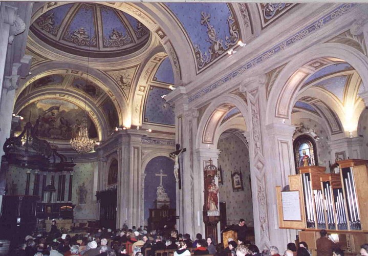 Eglise de Viry interieur