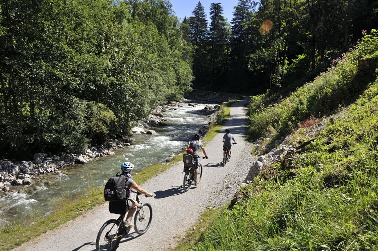 VTT - chemin des bords de Dranse