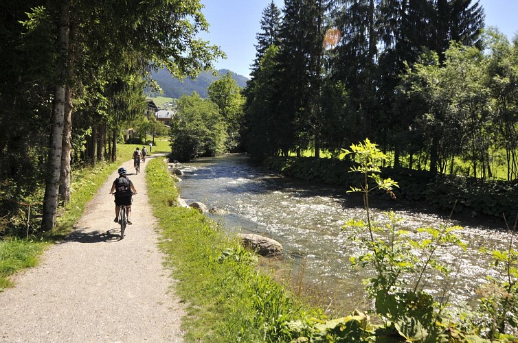 Wandelroute - Pad langs de oevers van de Dranse