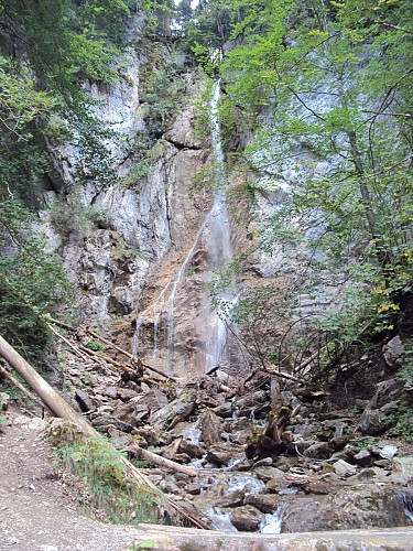 Sur Bayard par la Cascade