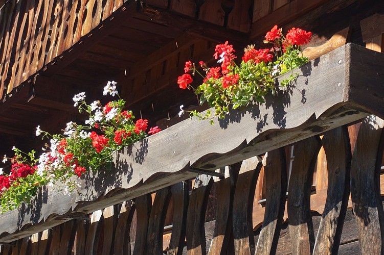 Farms and granaries in Abondance