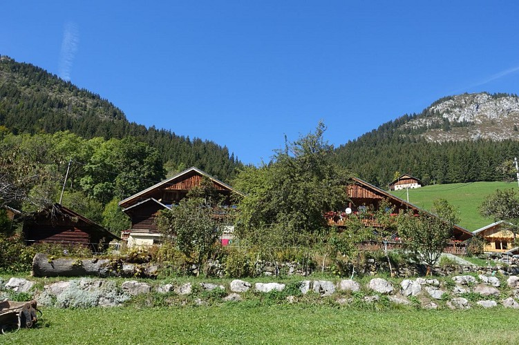 Farms and granaries in Abondance