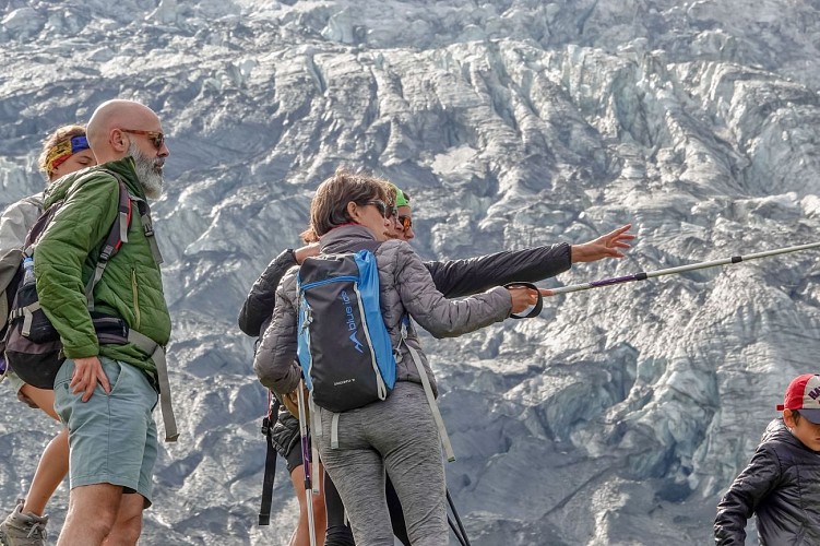 Le Nid d'Aigle au départ de Bionnassay