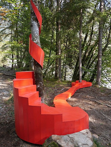 Parcours d’ART CONTEMPORAIN du Giffre // sentier «ART et NATURE »