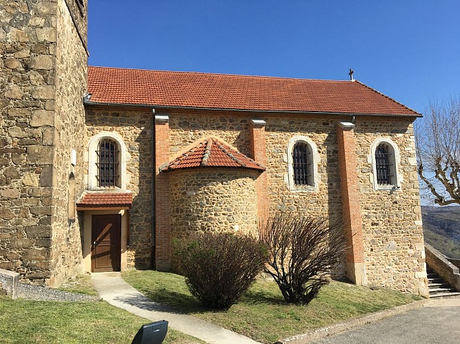 Wandern zwischen Rhône und Weinbergen: Tupin, Condrieu, Semons