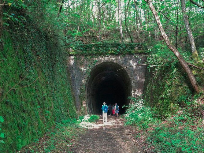 Le tunnel de Sauclières