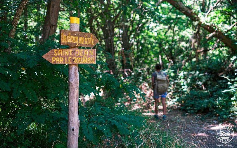 Avant d'arriver à Sauclières