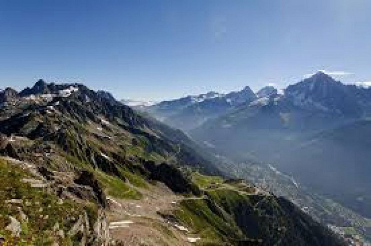 Vue depuis le Brévent