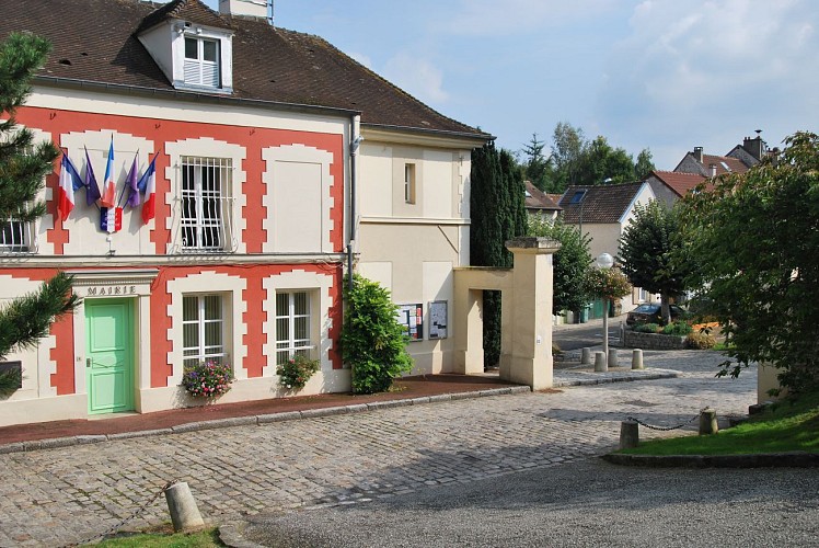 Le chemin des écoliers à Aigremont