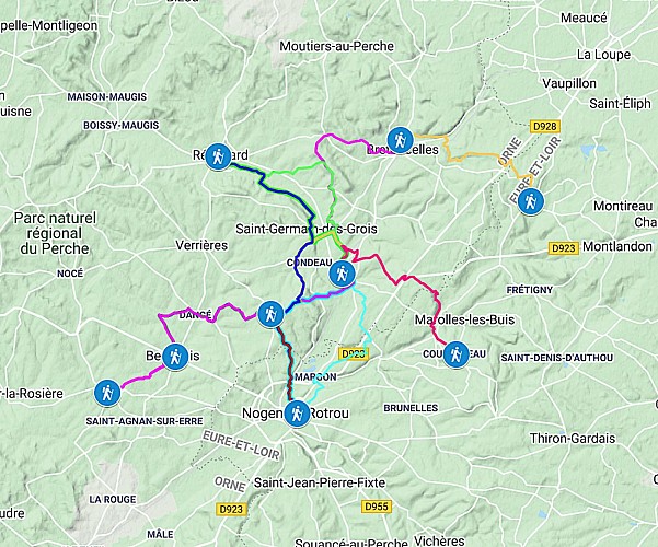 Les Traversées Percheronnes au départ de Condé-sur-Huisne