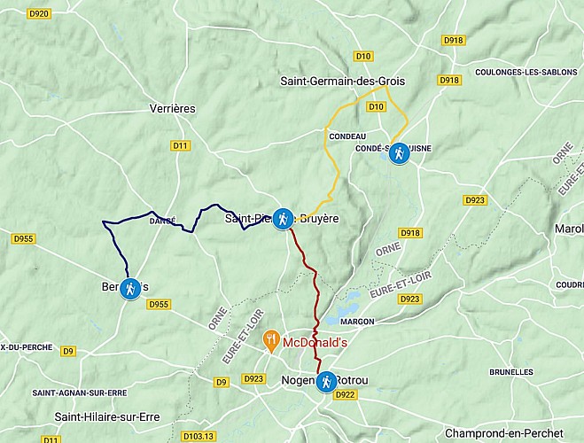 Les Traversées Percheronnes au départ de Saint-Pierre-la-Bruyère