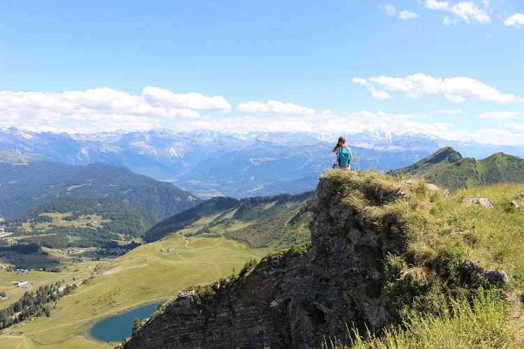 Haut Fleury from Roche Pallud